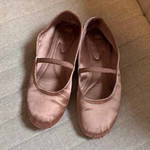 Satin Ballet Flats